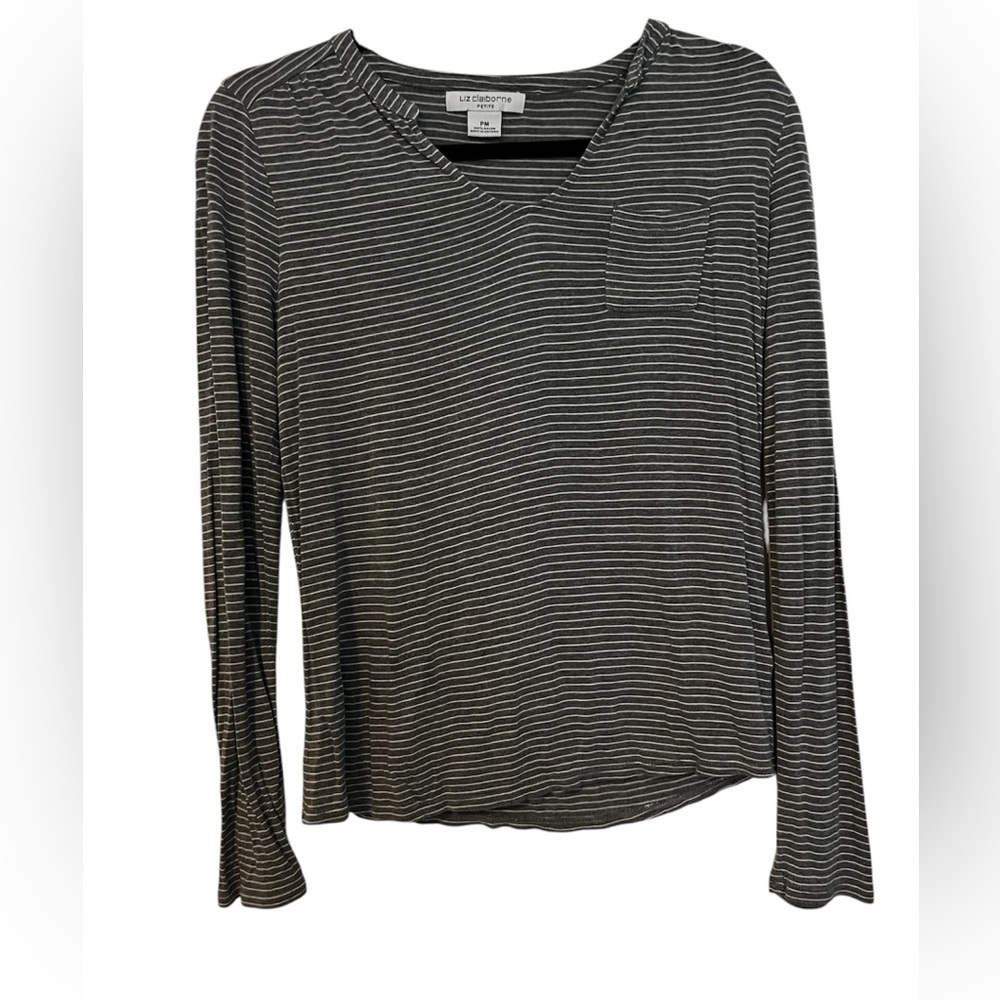 Petite stripe shirt